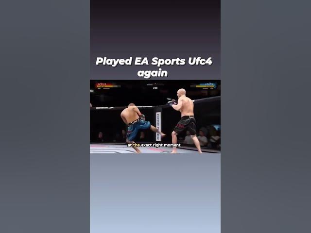 Video thumbnail for #gaming #comments #ufc4 haven't played in a long time. #likes #subscribe #ps5gameplay