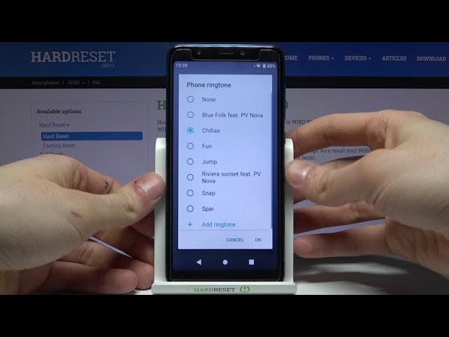 Video thumbnail for How to Change Ringtone on WIKO Y60 – Ringtone list