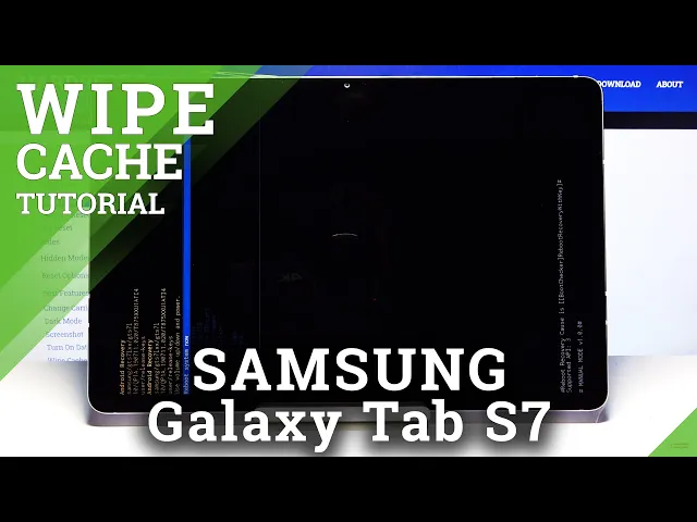 Video thumbnail for How to Wipe Cache Partition on SAMSUNG Galaxy Tab S7 – Open Recovery Mode