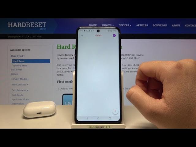 Video thumbnail for How to Log Out from Gmail in LG K62 Plus – Gmail Account Management