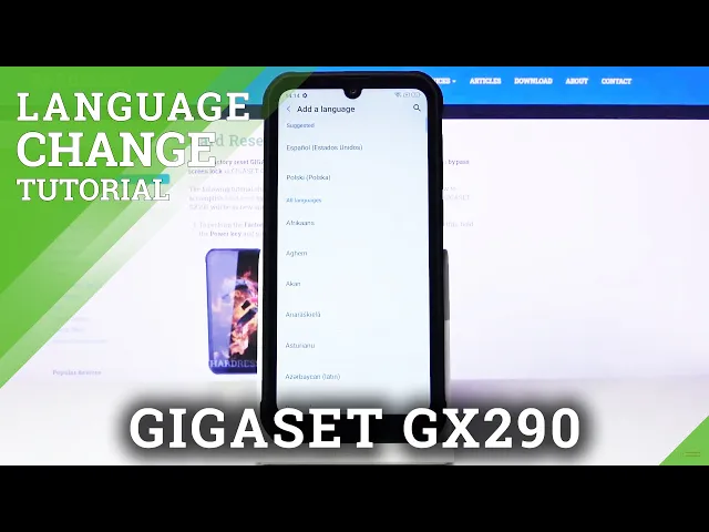 Video thumbnail for How to Change Language in GIGASET GX290 – Language Settings