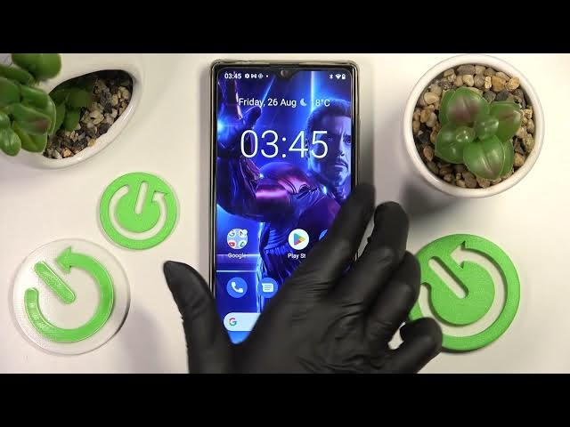 Video thumbnail for How to Set Up Screen Lock in CUBOT P50 – Select Lock Type