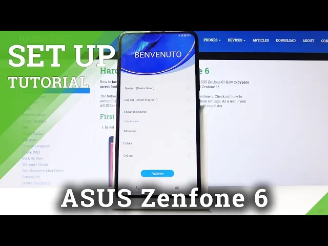 Video thumbnail for ASUS Zenfone 6 Set Up / Configuration Process