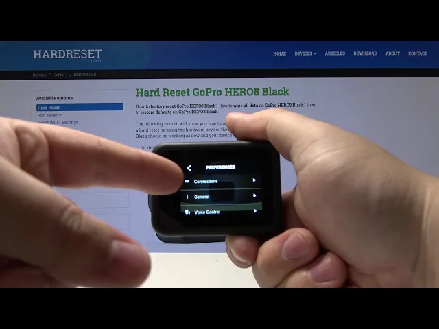 Video thumbnail for How to Reset Connection Settings in GoPro Hero8 Black