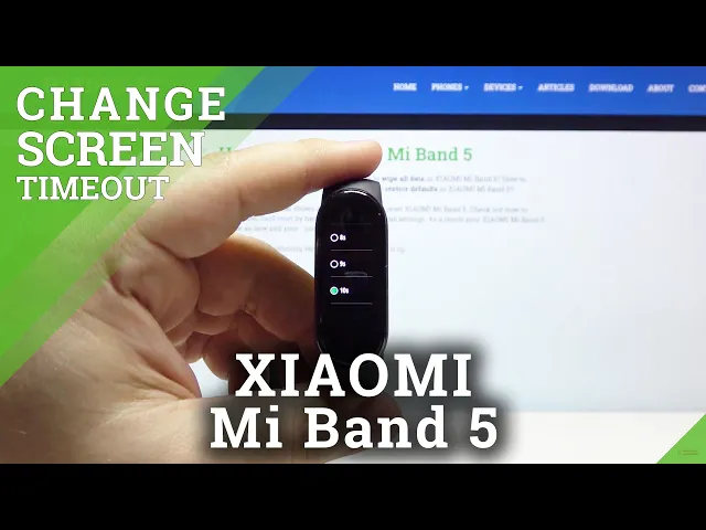 Video thumbnail for How to Customize Screen Timeout in XIAOMI Mi Band 5 – Change Screen Display Time