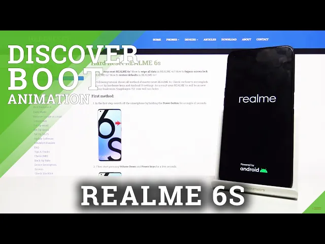 Video thumbnail for How Boot Animation Looks in REALME 6s – Starting Animation
