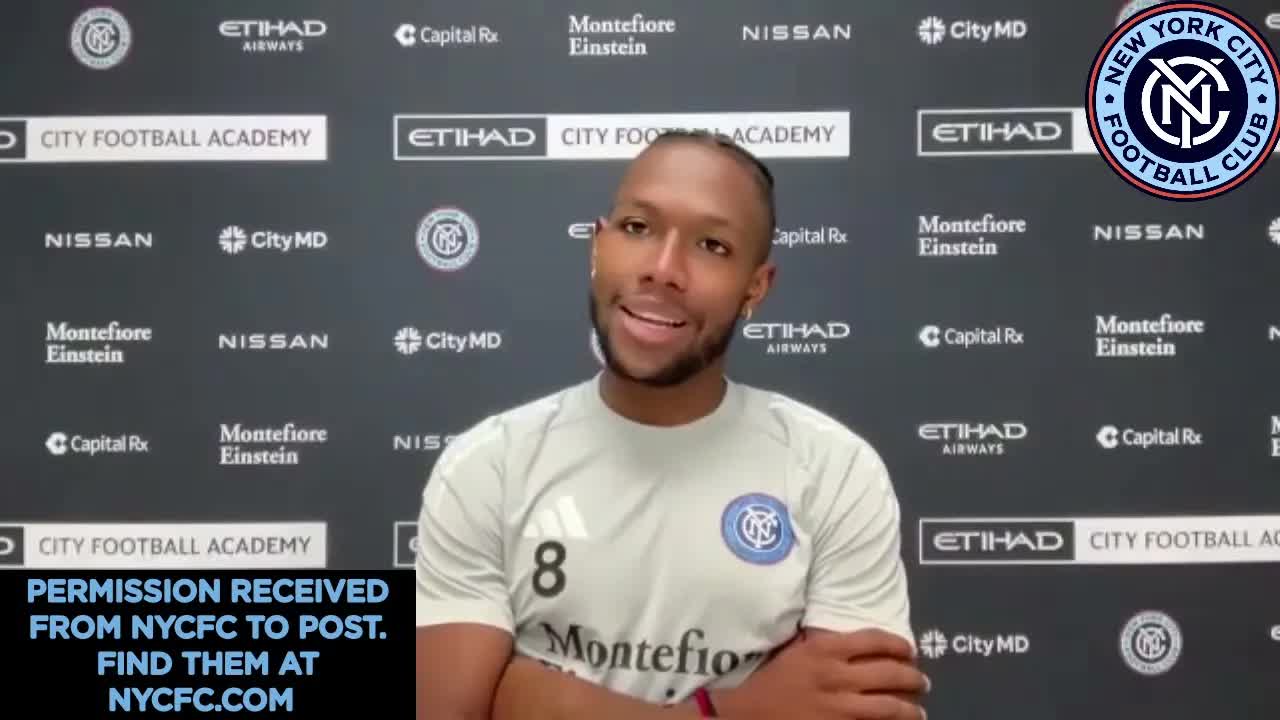 Video thumbnail for Andrea Perea Pre Match Press Conference NYCFC vs Toronto FC 7-1-25