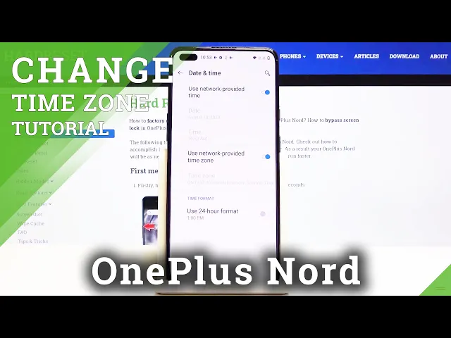 Video thumbnail for How to Change Time in OnePlus Nord – Date & Time Settings