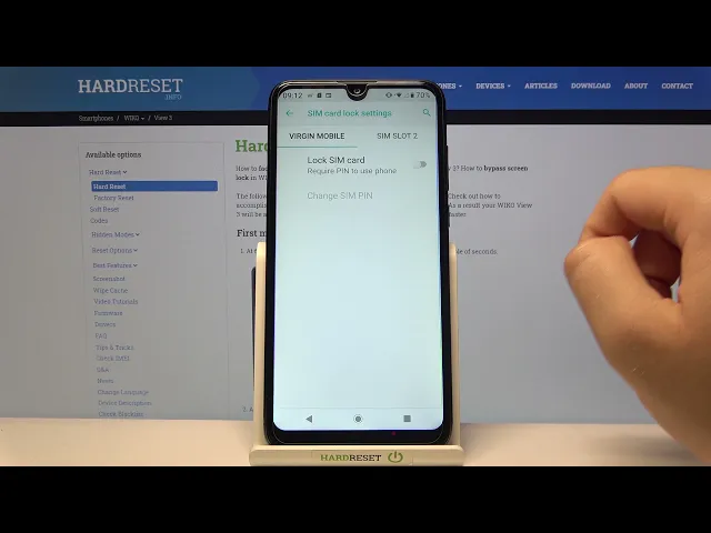 Video thumbnail for How to Set Up SIM PIN to SIM Card on WIKO View 3 – Enter SIM PIN Code Settings