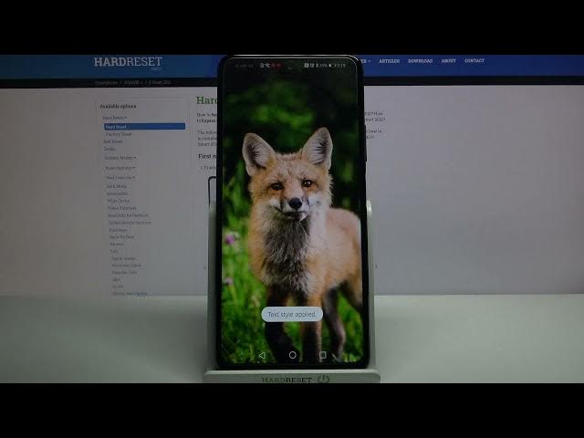 Video thumbnail for How to Change Font Style in Huawei P Smart 2021 – Find Font Style Options