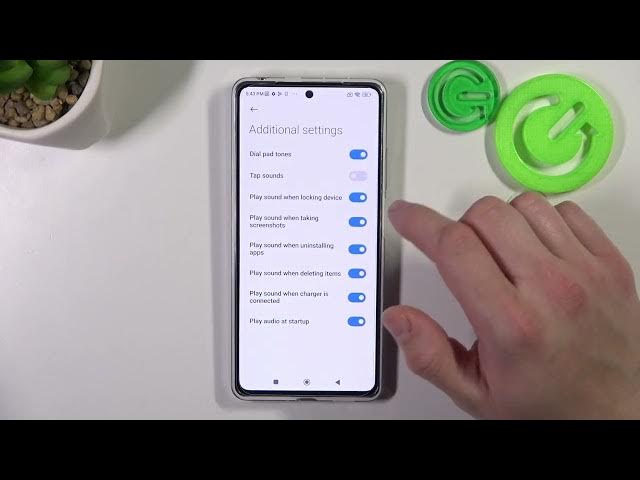 Video thumbnail for How to Turn On / Turn Off Screen Locking Sounds on a REDMI Note 12 Pro