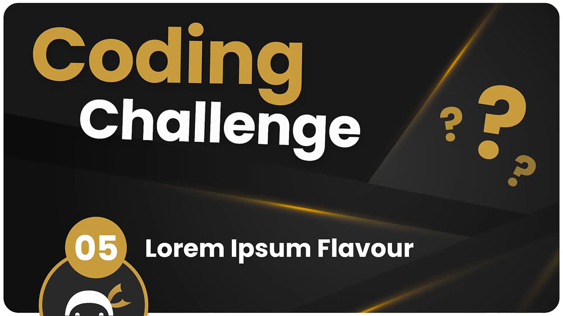 'Video thumbnail for Coding Challenge #5 - Lorem Ipsum Flavour Function'