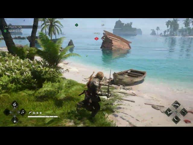 Video thumbnail for Assassin's Creed Black Flag Resynced - I Just Want To Talk: Kill Maynard's Treasurer On Nassau Beach