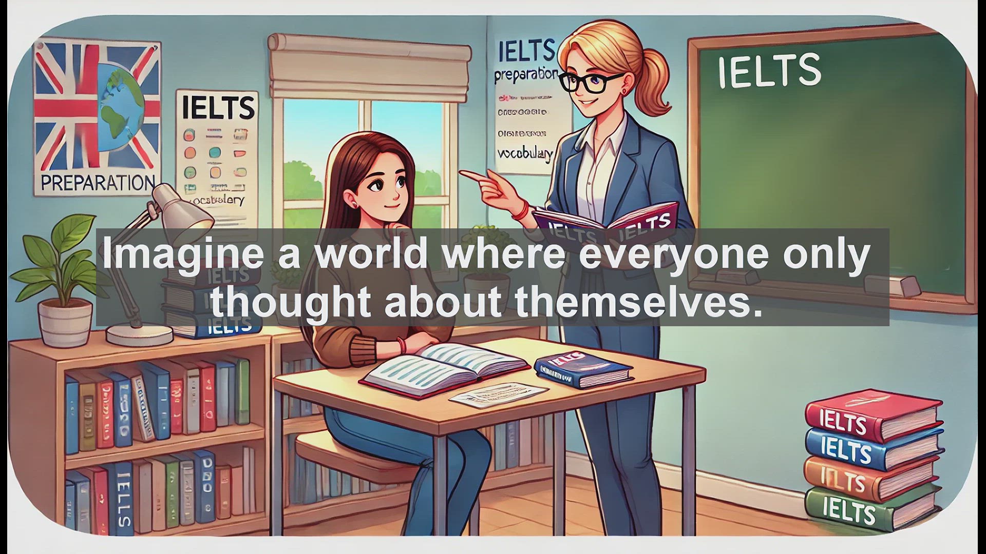 'Video thumbnail for 5000 Must Know IELTS 8.0 Vocabulary - Understanding 'Egoist': Boost Your IELTS Vocabulary'