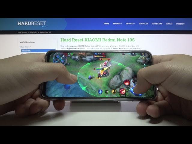 Video thumbnail for Mobile Legends Gameplay on Xiaomi Redmi Note 10S – Gaming Performance Checkup