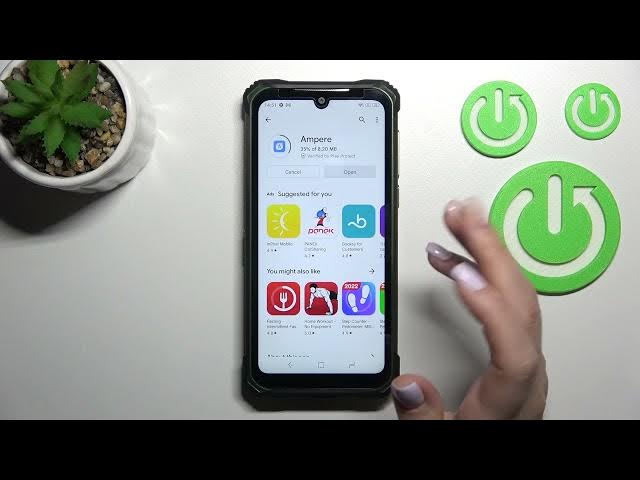 Video thumbnail for How to Check Battery Temperature on DOOGEE S86 PRO - Use Ampere App