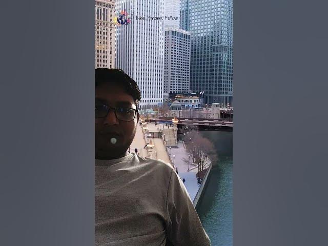 Video thumbnail for travel christmas views drone travelvlog chitown illinois yotubeshorts windycity chicagoloo