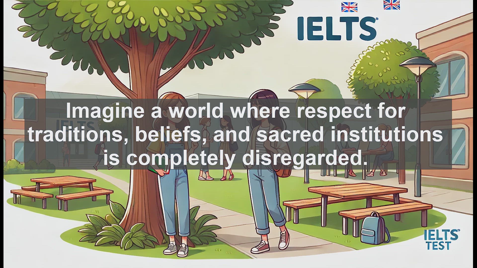 'Video thumbnail for 5000 Must Know IELTS 8.0 Vocabulary - Impiety: Exploring Disrespect for Sacred Traditions'