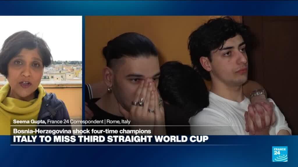 Video thumbnail for 'Massive disappointment': Italy at new low after missing out on yet another World Cup