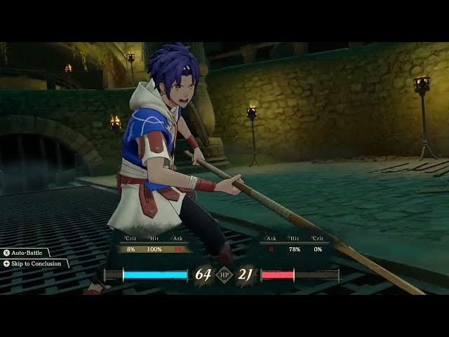 Video thumbnail for Fire Emblem: Fortune's Weave - Part 1 Cai's Path Chapter 2: Explore The Sewers: Rest, Shortcut