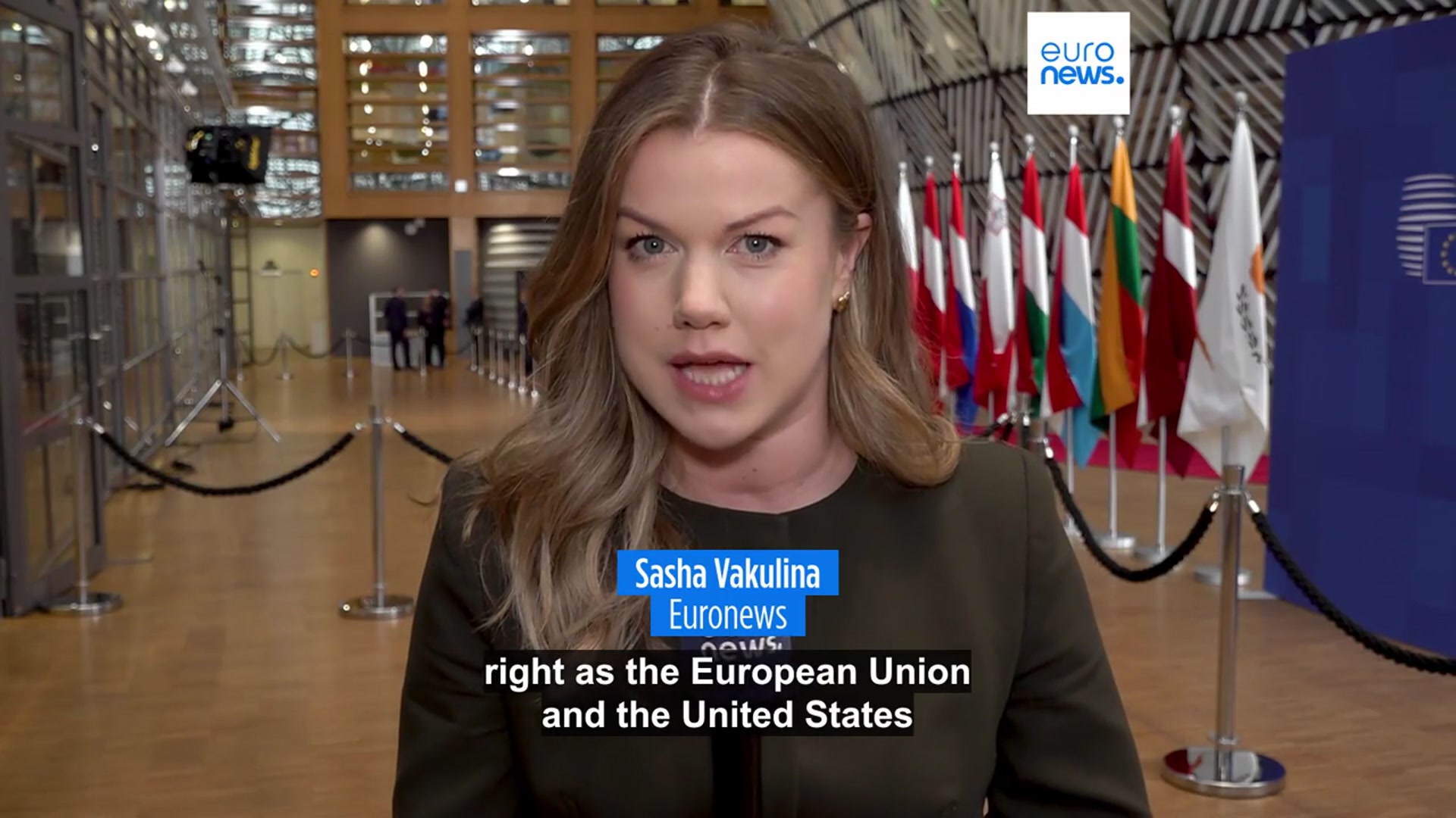 'Video thumbnail for Ukraine will not cede any of its territory, Zelenskyy tells Euronews'