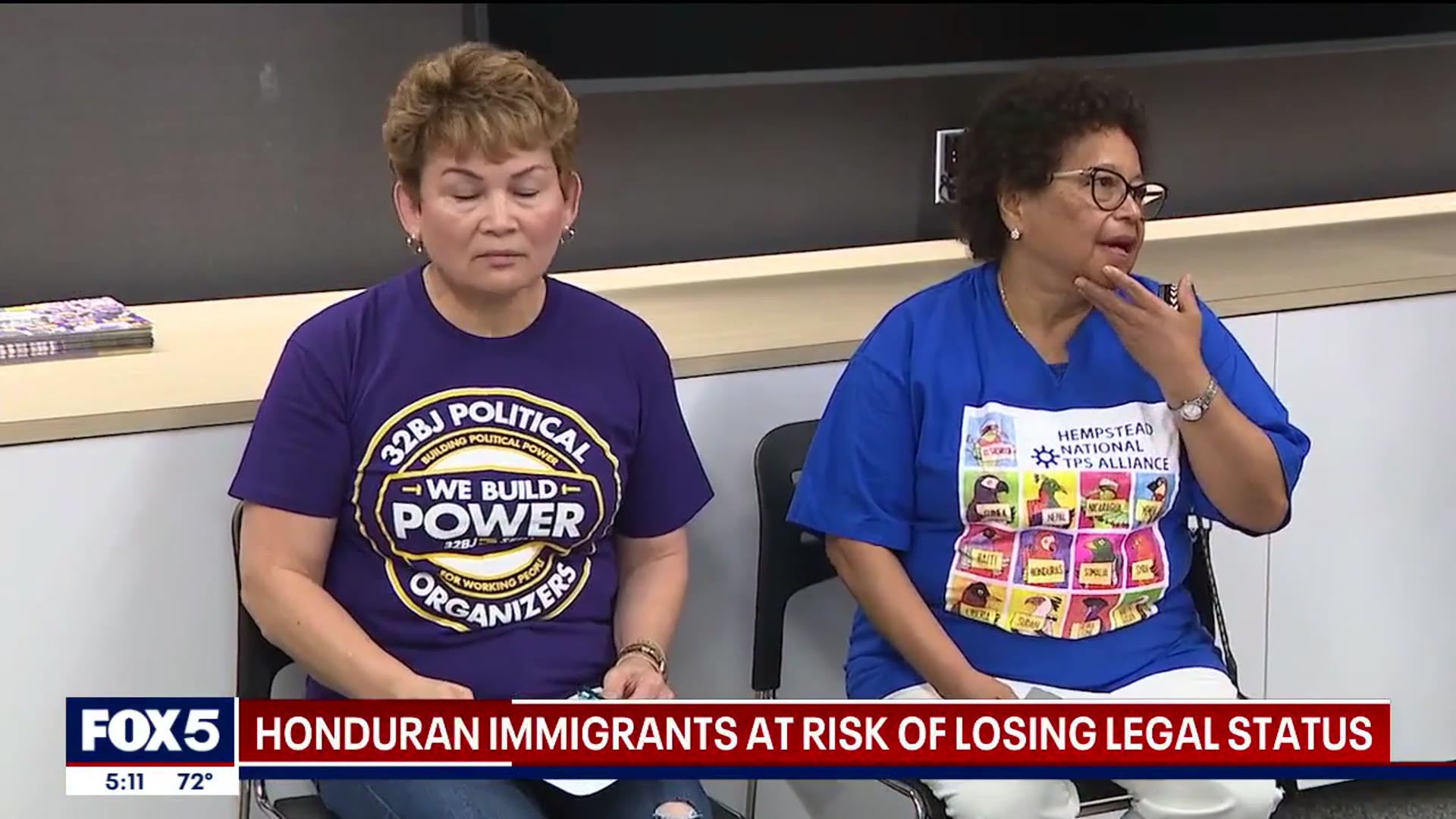 'Video thumbnail for Honduran immigrants at risk of losing legal status'