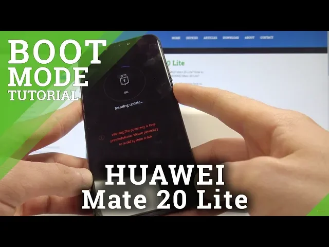 Video thumbnail for How to Boot into Download Mode in HUAWEI Mate 20 Lite - EMUI Download Mode