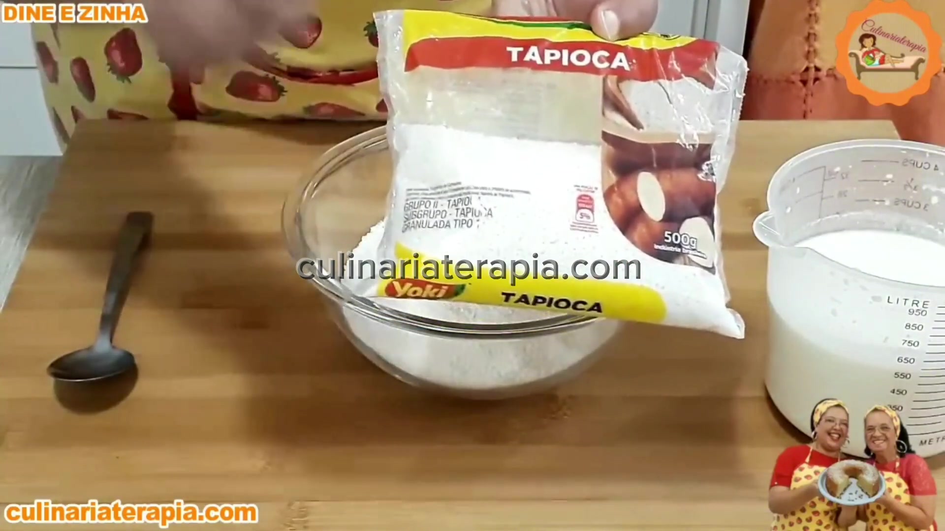 'Video thumbnail for MIISTURE TAPIOCA COM LEITE DE COCO E VOCÊ VAI COMER SEMPRE ESSSE BOLO CREMOSO NO CAFÉ DA MANHÃ'