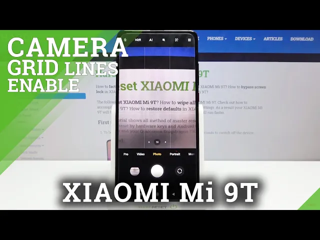 Video thumbnail for How to Show Grid Lines in XIAOMI Mi 9T – Use Grid Lines