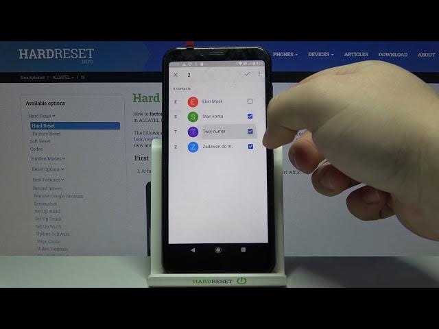 Video thumbnail for How to Copy Contacts on ALCATEL 1S – Transfer Contacts
