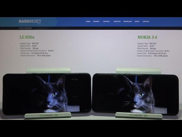 Video thumbnail for LG K50s vs Nokia 3.4 -  Screen TEST | Comparison Review
