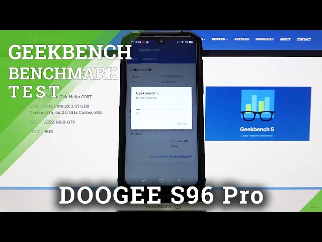 Video thumbnail for Doogee S96 Pro - Geekbench 5 GPU Vulkan Benchmark