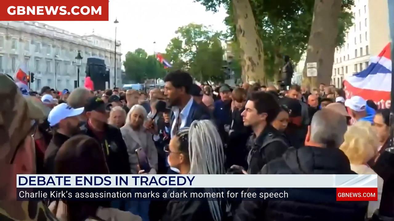 'Video thumbnail for WATCH: Winston Marshall pays tribute to Charlie Kirk and calls for 'turning point' in society'