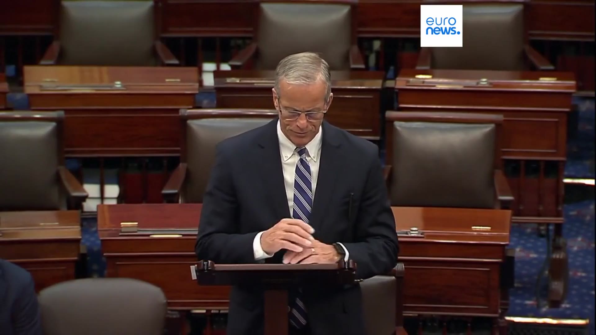 'Video thumbnail for Senate Republicans decline Democratic offer to reopen the government as shutdown enters 38th day'