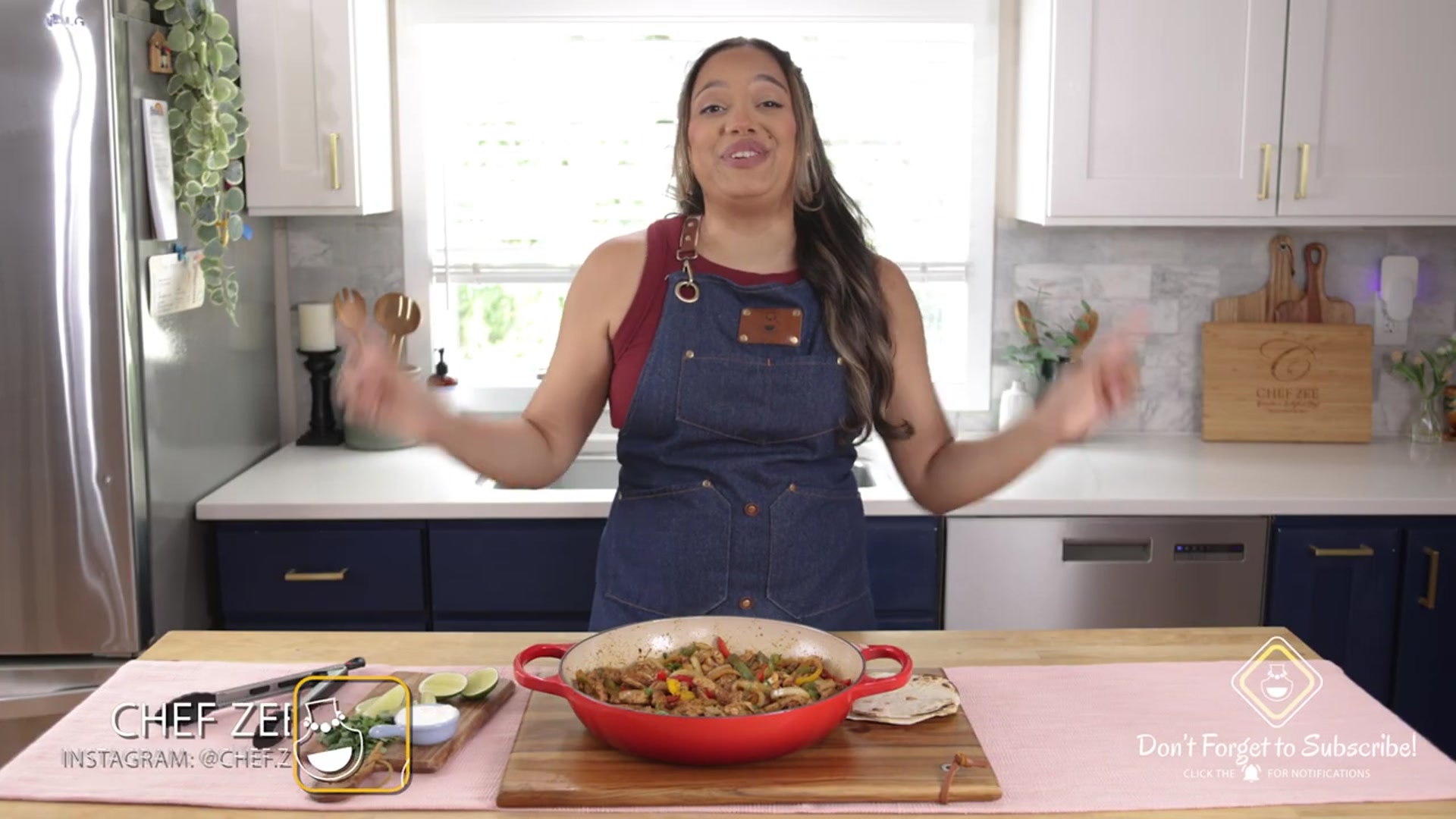 Video thumbnail for Easy Chicken Fajitas Recipe Chicken Recipes Chef Zee Cooks(720P HD)