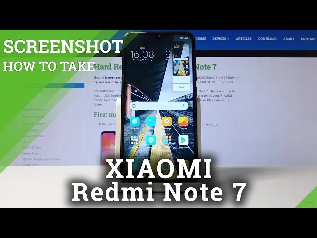 Video thumbnail for How to Grab Screen in Xiaomi Redmi Note 7 – Screenshot Tutorial