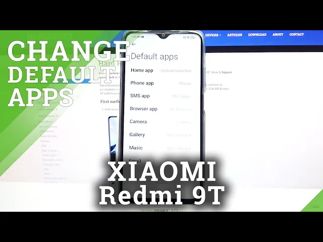Video thumbnail for How to Change Default Apps in XIAOMI Redmi 9T – Manage Apps