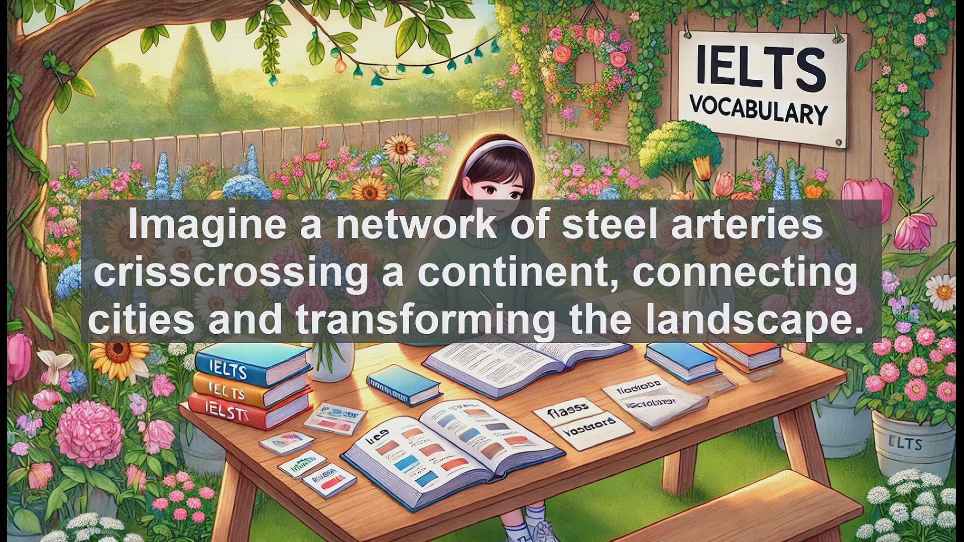 'Video thumbnail for 2500 Must Know IELTS 6.5 Vocabulary - Railroad: A Key IELTS Vocabulary Word Explained'