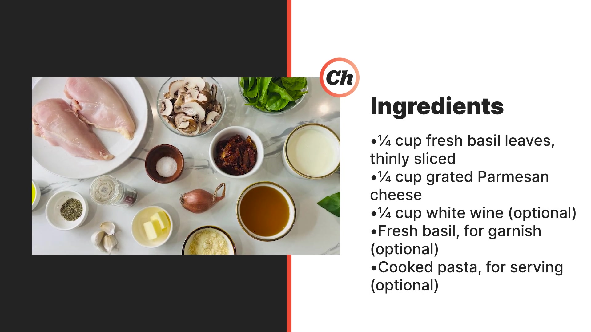 'Video thumbnail for Tuscan Chicken Is The Creamy, Cheesy Weeknight Dinner Recipe You Need'