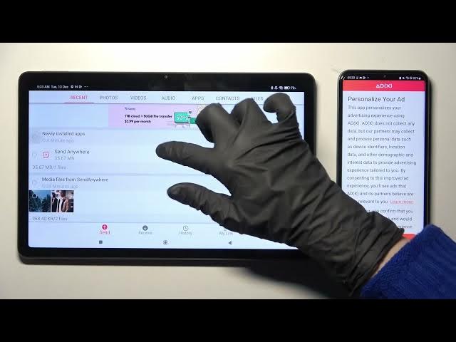 Video thumbnail for How to Transfer Files from XIAOMI Redmi Pad to an Android Device - Send Anywhere App