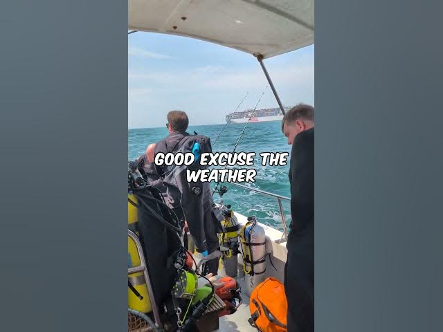 Video thumbnail for Massive Cargo Ship Heads Straight for Our Diving Boat #WreckDiving #TechDiving #Danger
