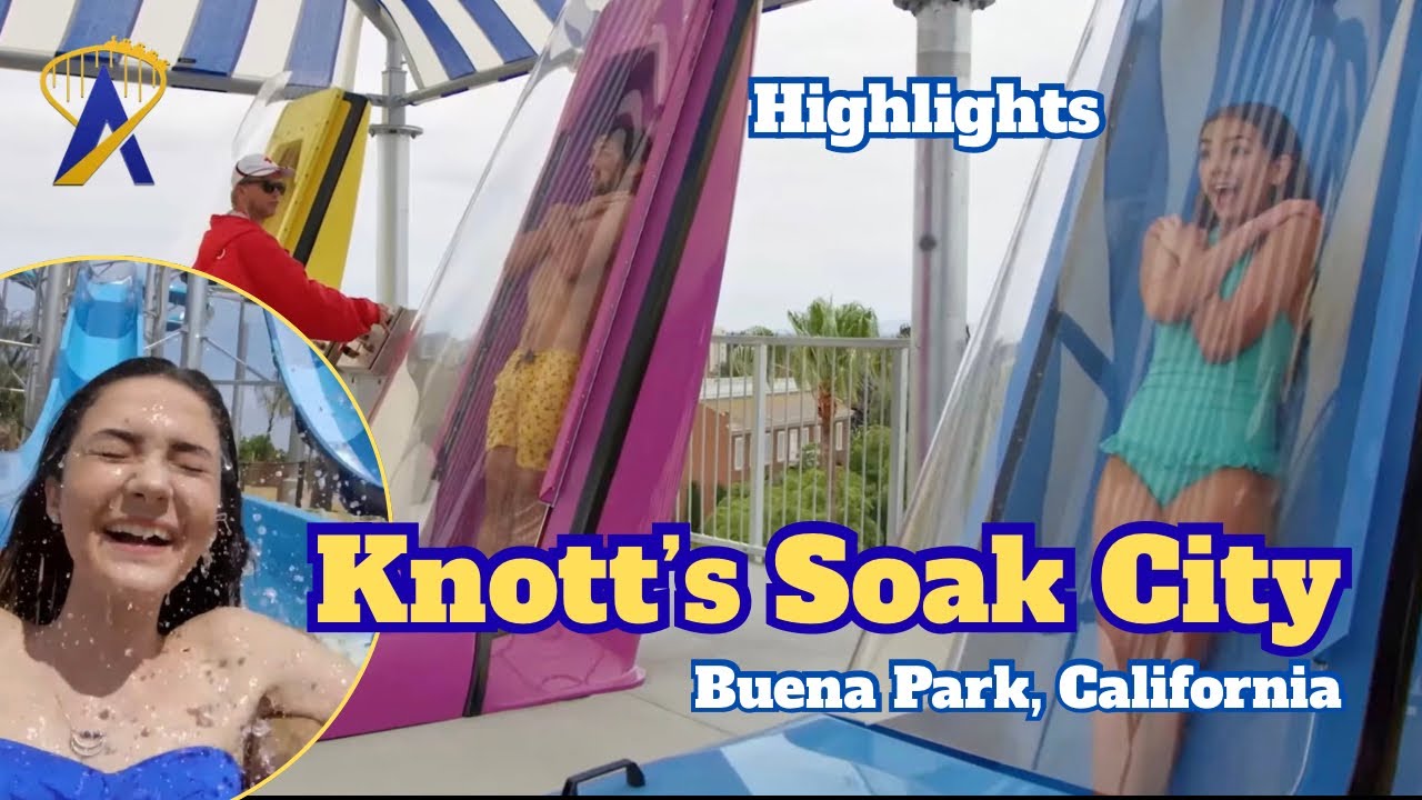 Video thumbnail for Summer Fun at Knott's Soak City! - Water Park Highlights