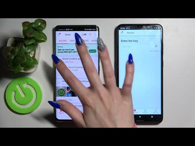 Video thumbnail for How to Transfer files from Honor 50 to an Android Device - Send Anywhere App