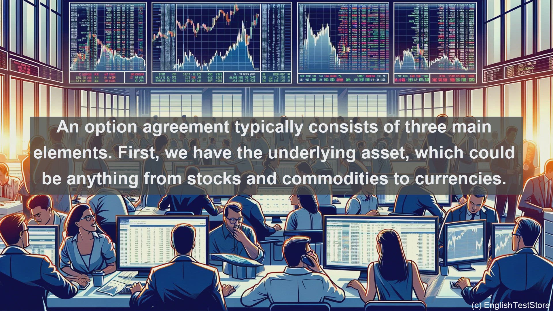 'Video thumbnail for Option agreement in economics and finance'