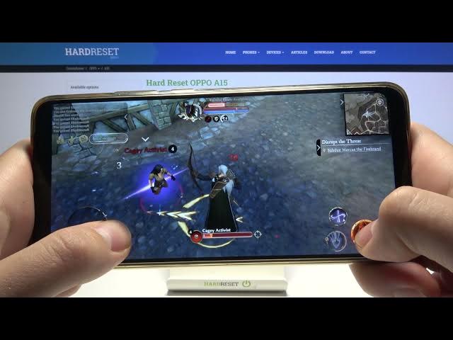 Video thumbnail for Warhammer Odyssey Performance Checkup on OPPO A15 – Gameplay
