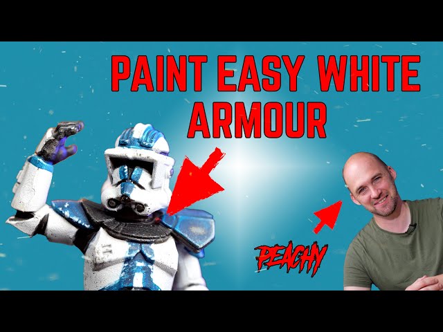 'Video thumbnail for Easy White Armour & Painting Clone Troopers with Peachy'