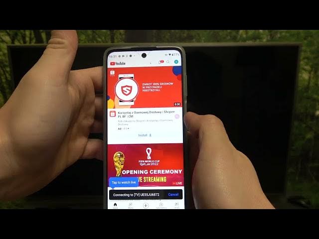 Video thumbnail for How to Screen Cast from the YouTube App on the MOTOROLA Moto G62