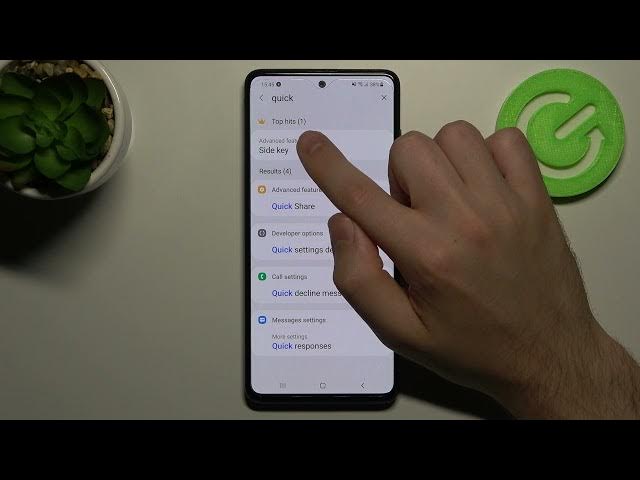 Video thumbnail for Samsung Galaxy A51 - How To Disable Quick Launch