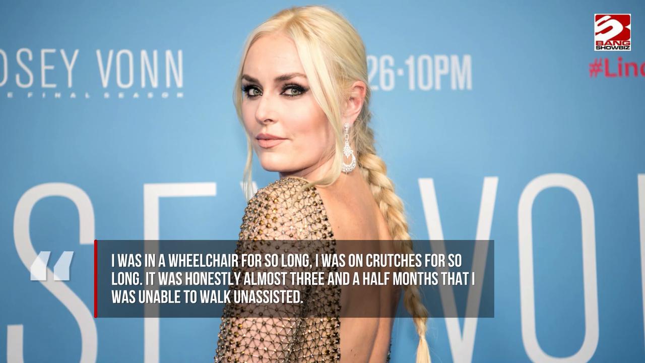 Video thumbnail for Lindsey Vonn's ankle is still broken five months after her horror downhill skiing crash