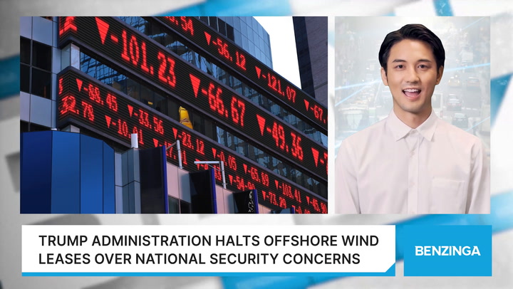 Video thumbnail for Trump Halts Wind Projects